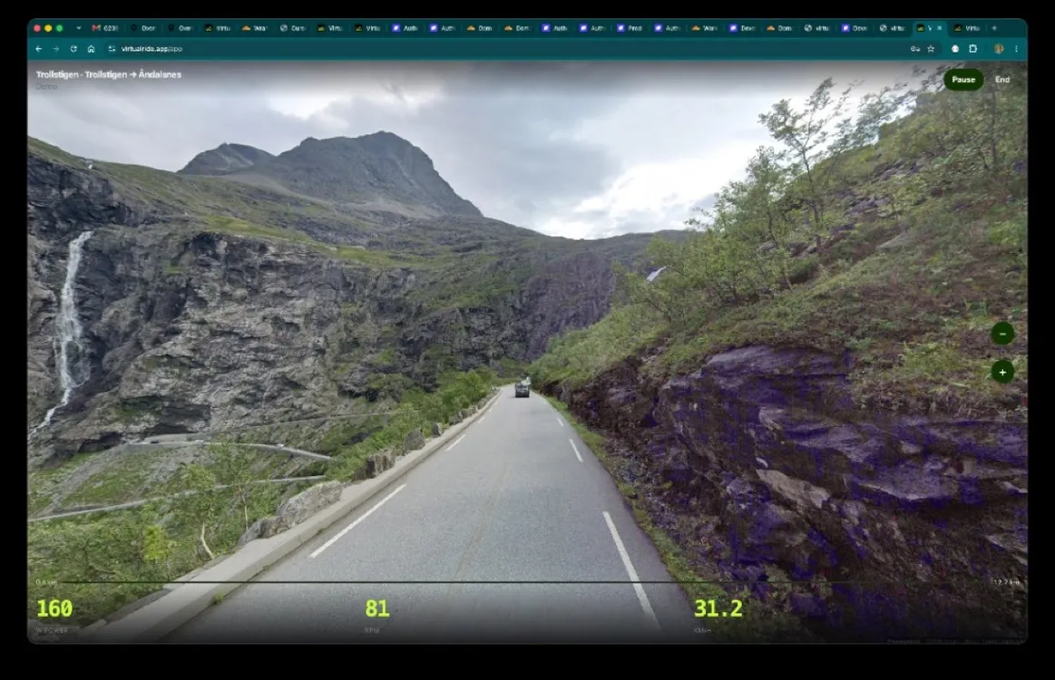 Virtual Ride screenshot