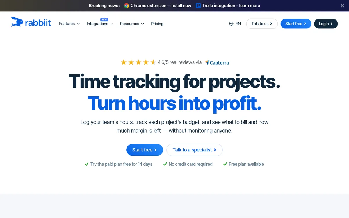 RabbitWork screenshot