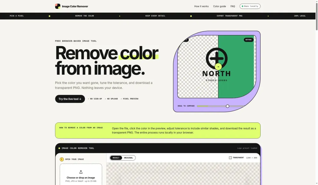 Image Color Remover screenshot