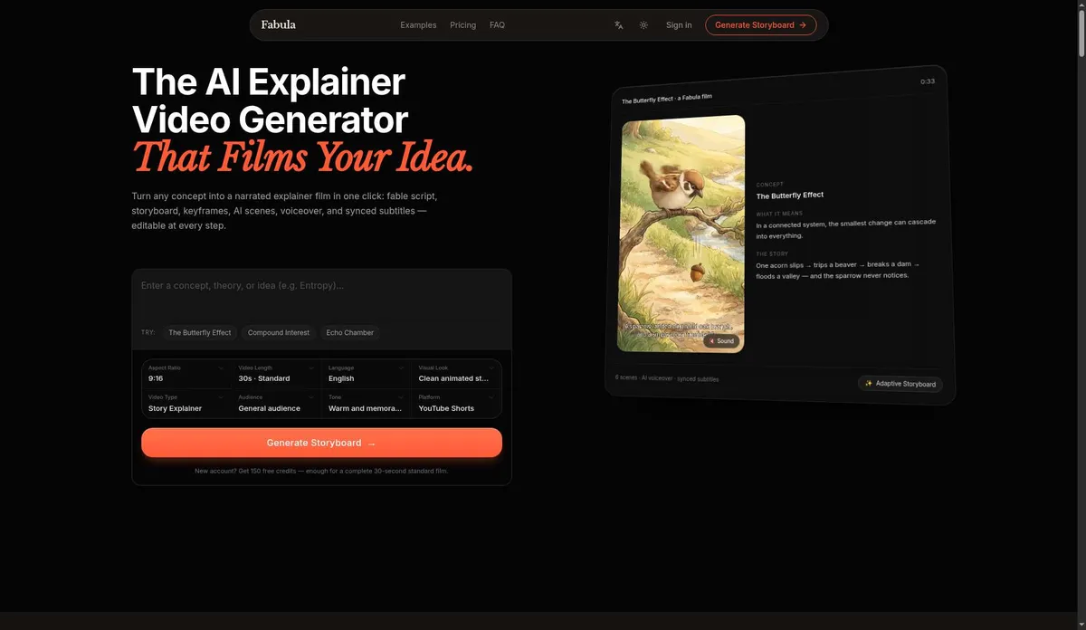 Fabula screenshot